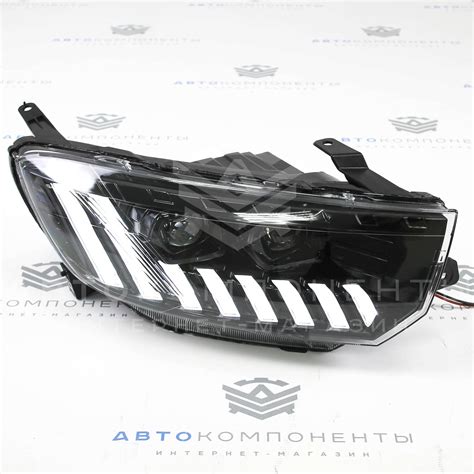 Купить Фары Лада Гранта FL в стиле Audi с бегающими поворотниками и ...