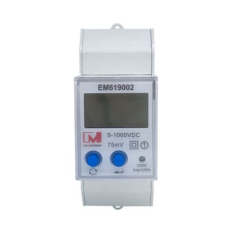 Multi Tariff Rs Modbus Dlt Bidirectional Dc Energy Meter For Pv