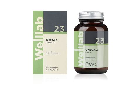 ВЕЛЛАБ БАД ОМЕГА-3, 60 капсул :: Welllab :: Продукты :: Greenway