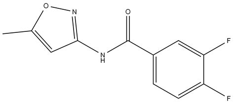 CAS 929568 24 1 Benzamide 3 4 Difluoro N 5 Methyl 3 Isoxazolyl