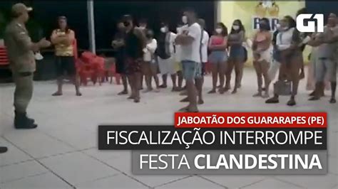 Festa clandestina mais de 40 pessoas é interrompida e grupo é