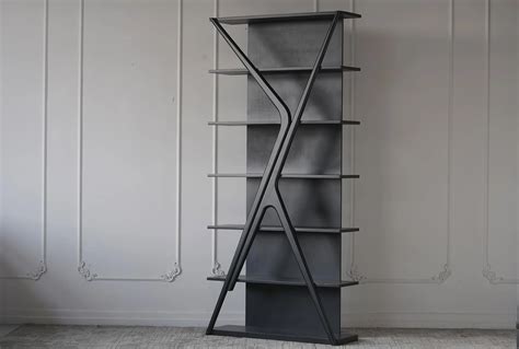 Modern Black Wood Bookcase | Living Spaces