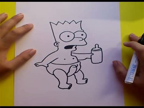 Como Dibujar A Bart Simpson Paso A Paso Los Simpsons How To Draw