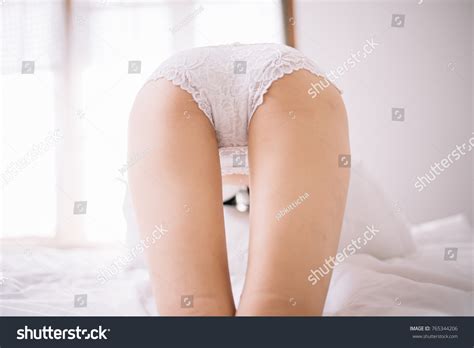 Sexy Female Buttocks White Lingerie On Stock Photo 765344206 Shutterstock