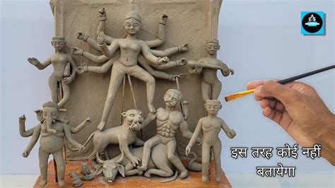 Bengali Style Durga Idol Making Part 3 Lakshmi Saraswati Kartik