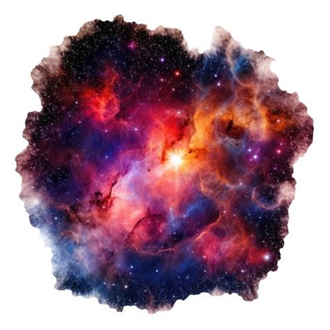 Premium Photo | Watercolor painting of a nebula and nebula.