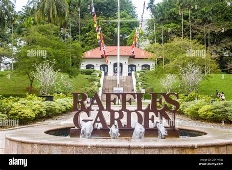 The Raffles Garden In Fort Canning Park It Is Named After Sir Stamford