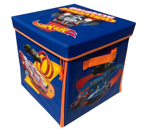 Tara Toy Zipbin Hot Wheels Car Storage Cube Qvc