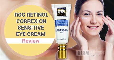 RoC Retinol Correxion Sensitive Eye Cream Reviews: Is It Good?