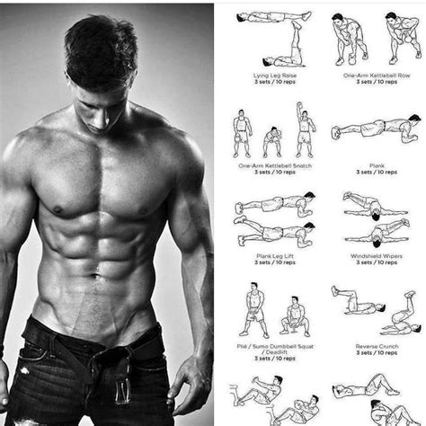 ABS workout through force