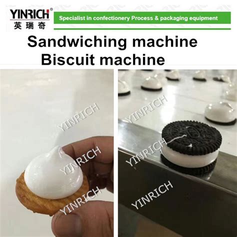 Jxj800 Biscuit Machine Cookie Capper Sandwiching Machine Biscuit