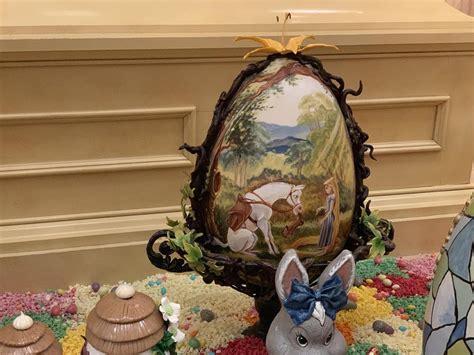 Touring The Disney Easter Egg Display At The Grand Floridian