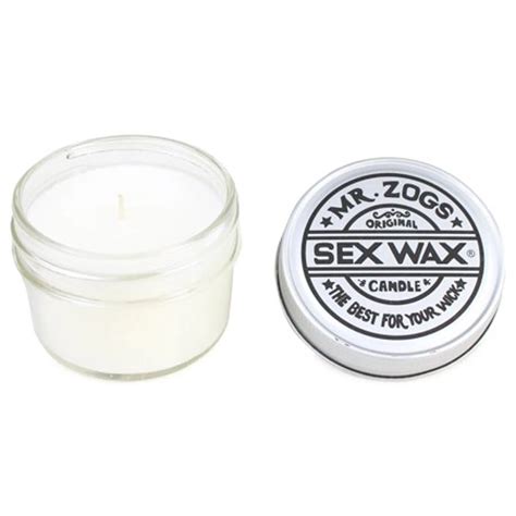 Mr Zogs Sex Wax Candle // Coconut