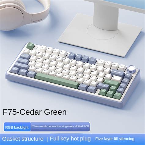 Teclado Mec Nico Sem Fio Aula F Gamer Personalizado Hot Swap Layout Estrutura De