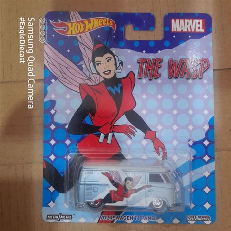 Hot Wheels Volkswagen T1 VW Panel Marvel The Wasp HotWheels Shopee