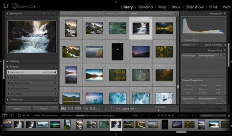 lightroom  part  library module capturelandscapes