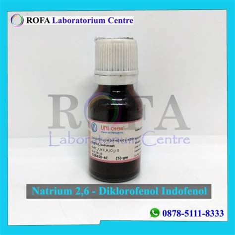 Jual Natrium 26 Diklorofenol Indofenol 26 Dichlorophenol Indophenol