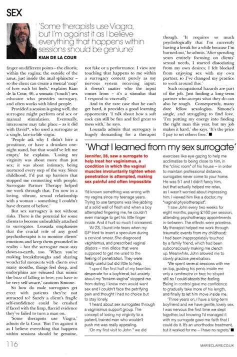 Marie Claire Lessons From My Sex Therapist Mare Simone