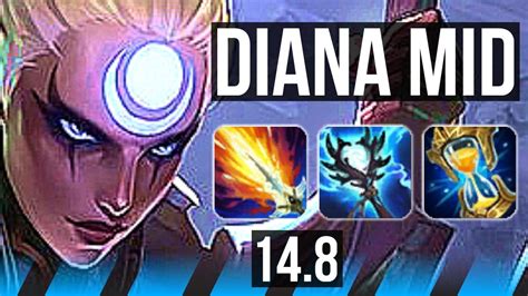 DIANA Vs AKALI MID 7 Solo Kills 16 4 5 500 Games NA Master