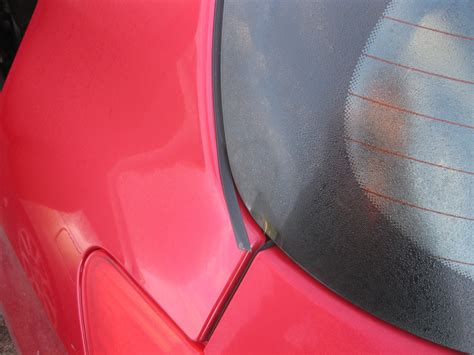 Резинки заднего стекла. — Peugeot 308 (1G), 1,6 л, 2008 года ...