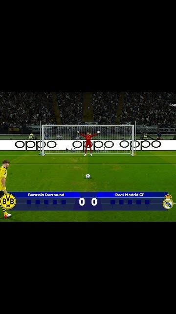 Efootball 24 Borussia Dortmund Vs Real Madrid Penalty Shootout Efootball24 Pes2021 Youtube