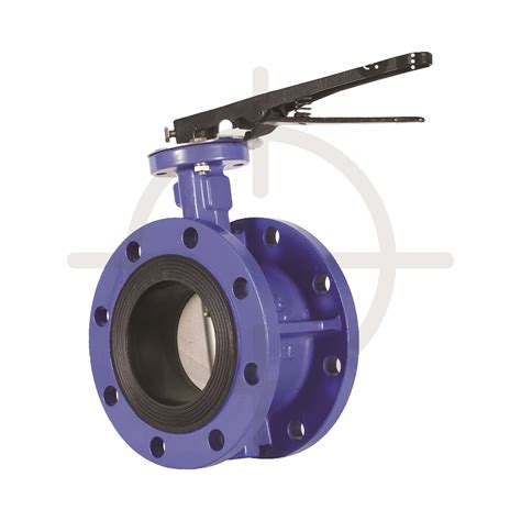 Butterfly Valve Double Flange Lever Operated Tujhuan Website