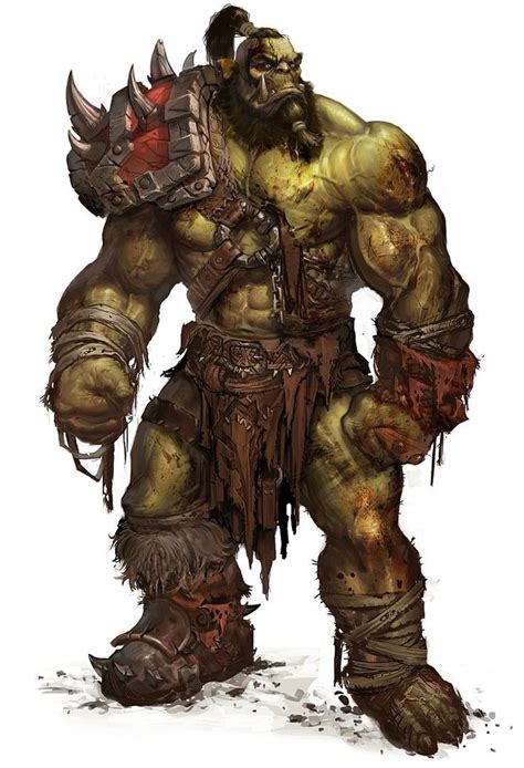 Orc Concept Concept Art 2 Fantasy Pinterest 3d Fantasy Fantasy