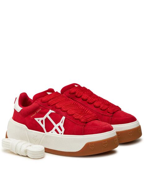 Naked Wolfe Sneakersy Sound Czerwony Modivo Pl