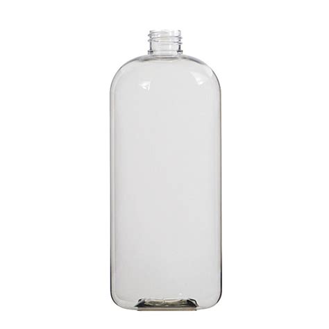 1 Liter Clear Madera Round Plastic Bottle 28 410 Info