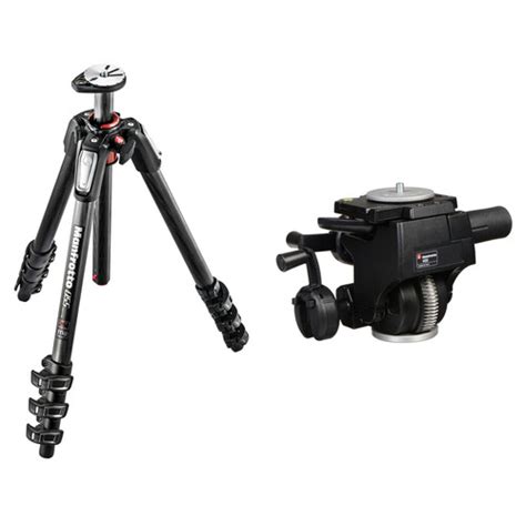 Manfrotto Mt Cxpro Carbon Fiber Tripod With Hd Geared