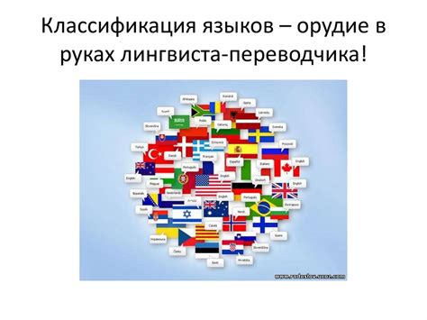 Языки мира и типы их классификации - online presentation