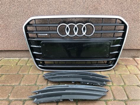 Grill Atrapa Audi A C Quattro Pdc G Grudzi Dz Kup Teraz