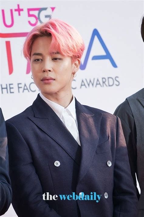 BTS On The Red Carpet At The U 5G The Fact Music Awards Park Jimin