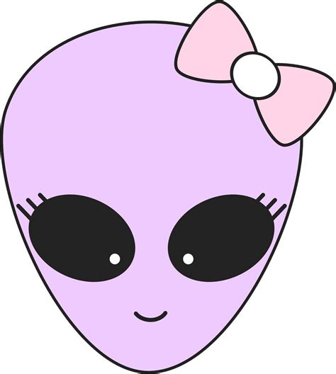 Cartoon Girl Alien