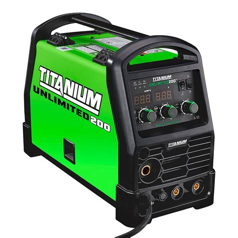 Titanium Unlimited Professional Multi Process Welder With V