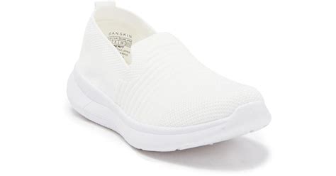Danskin Synthetic Merit Slip On Sneaker In White Lyst