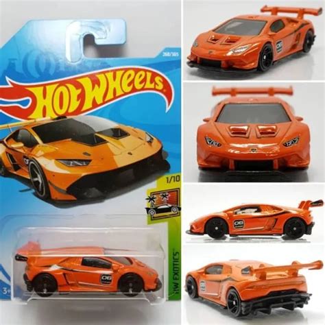 Hot Wheels Lamborghini Huracan Lp Super Trofeo Orange Hw Exotics