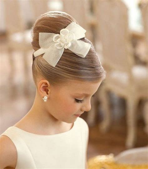 First Communion Updo Hairstyles