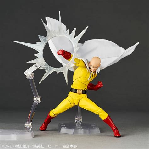 Revoltech Amazing Yamaguchi Saitama One Punch Man Action Figure Limited ...