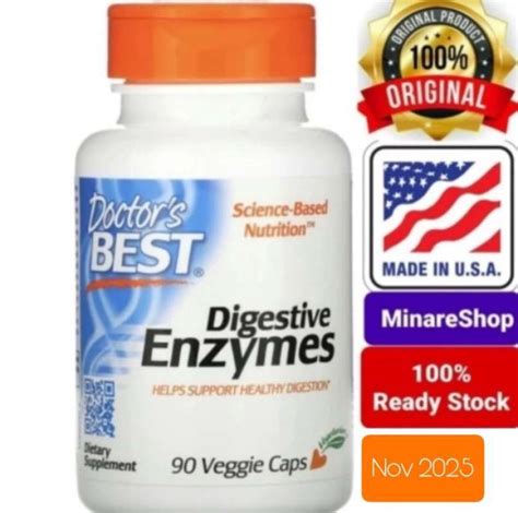 Promo Doctor Best Digestive Enzymes, Healthy Digestion 90 Veggie Caps ...