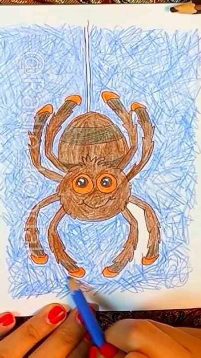 How To Draw Spider 🕷🕸 How To Draw Spiders Drawing Lesson Easy