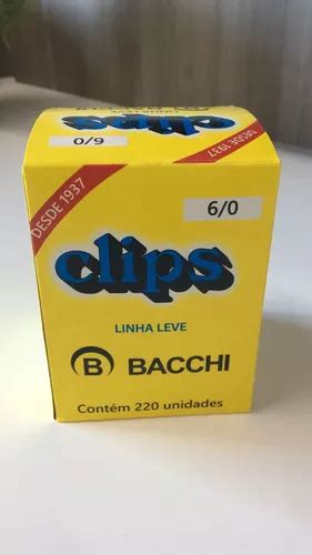 Clips A O Galvanizado Linha Leve Bacchi Unids