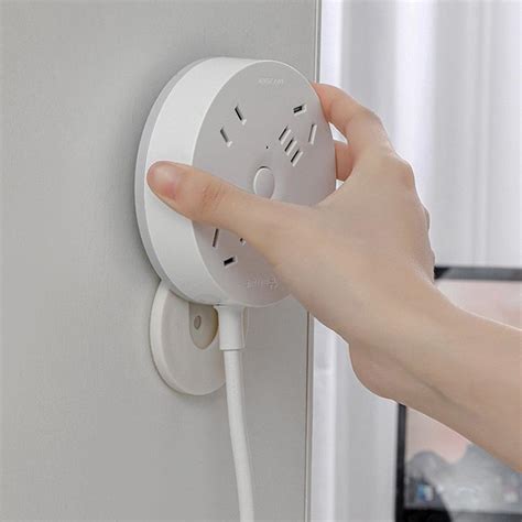 Держатель для круглой розетки, органайзер для головки силового кабеля ...