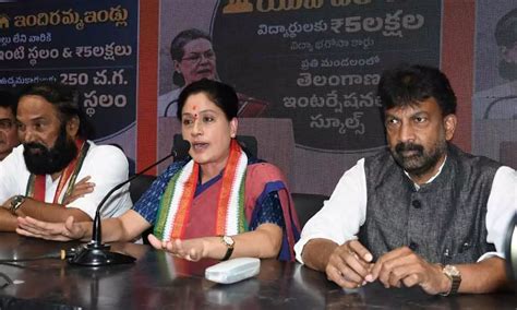 Vijayashanti Flays Bjp After Joining Congress Alleges Bjp Brs Are In