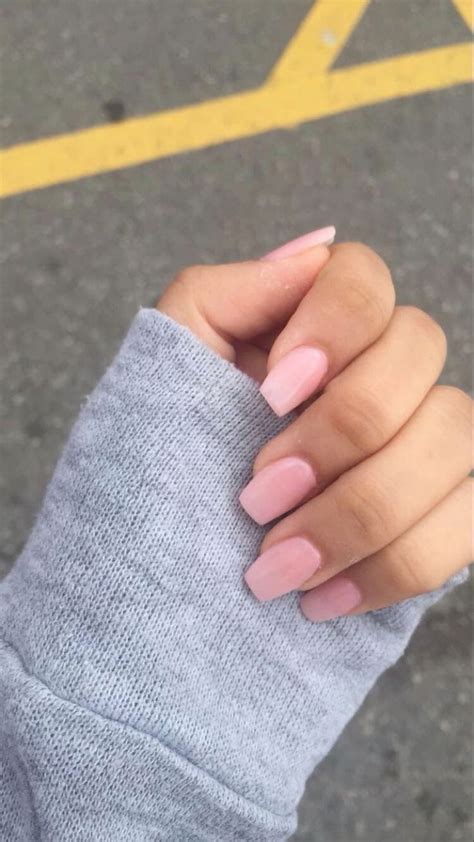Clean Neutral Nail Ideas Almond Nails Acrylic Nails Nude Nails