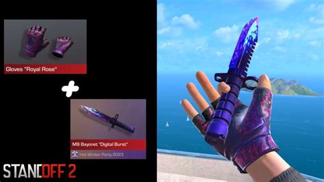 Standoff 2 | Gloves Royal Rose + M9 Digital Burst - YouTube