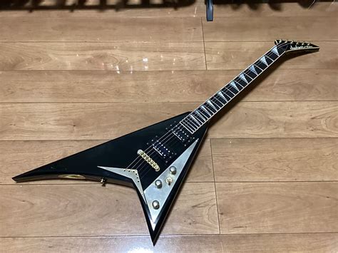 Jackson Stars Randy Rhoads Neck Thru Ebony FB RR Made in | Reverb