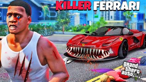 GTA 5 Franklin Shinchan New Car Is A Cursed Killer Car Killer