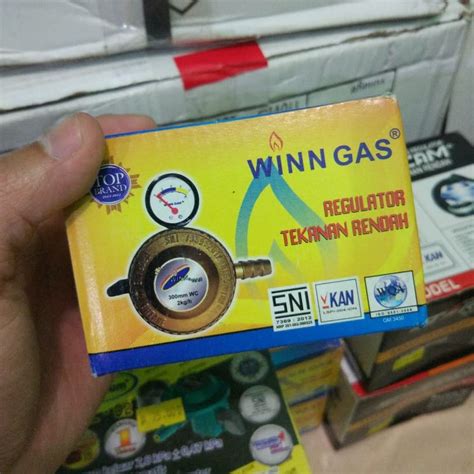 Jual REGULATOR WINN W199 METERAN SNI SEAL KARET AMAN LULUS TES