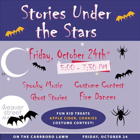 Stories Under the Stars - Weaver Street Market